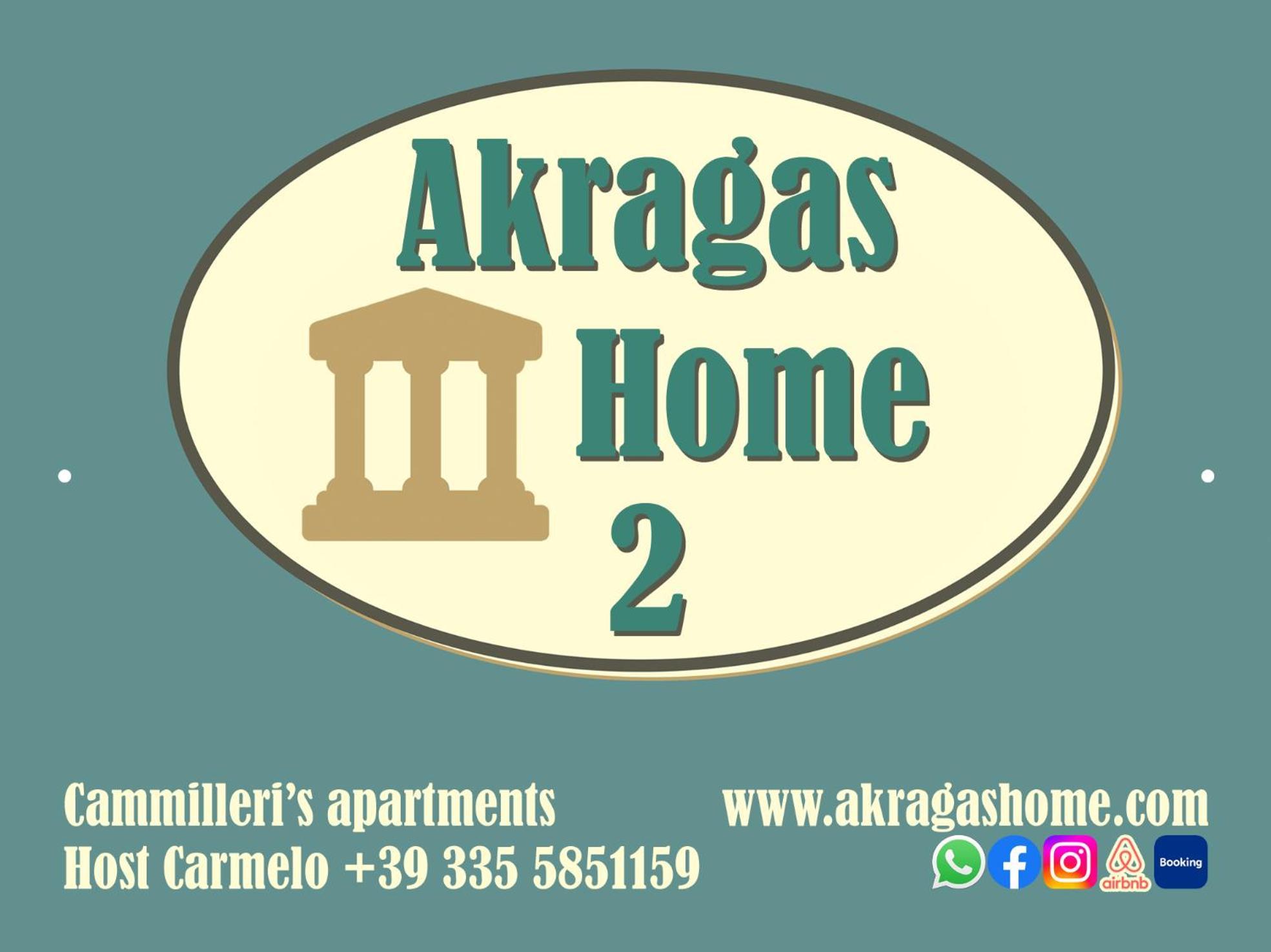 2 Apartments - Akragas Home 1 & 2 On Via Atenea City Center With View אגריג'נטו מראה חיצוני תמונה